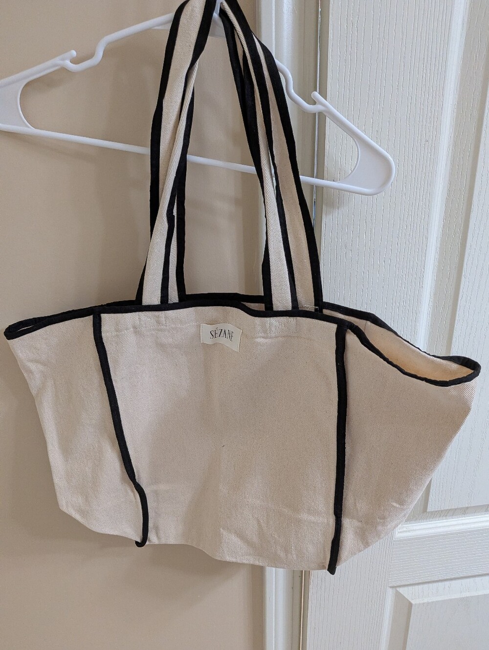 Sezane Canvas Tote